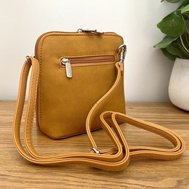 Cross Body Bag in Mustard Yellow Cross Body Bag in Mustard Yellow