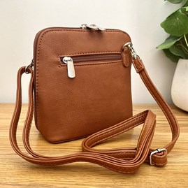 Cross Body Bag in Tan