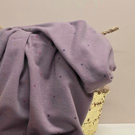 Dots Blanket Scarf in Lilac