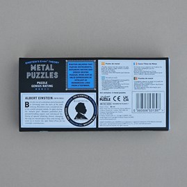 Einstein's Metal Puzzles Set Of Three Einstein's Metal Puzzles Set Of Three