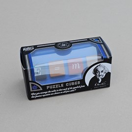 Einstein's Mini Wood or Metal Puzzle Einstein's Mini Wood or Metal Puzzle