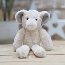 Ellie The Long Leg Cream Elephant Soft Toy Ellie The Long Leg Cream Elephant Soft Toy