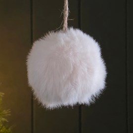 Fluffy Pompom Hanging Decoration
