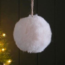 Fluffy Pompom Medium Hanging Decoration Fluffy Pompom Medium Hanging Decoration