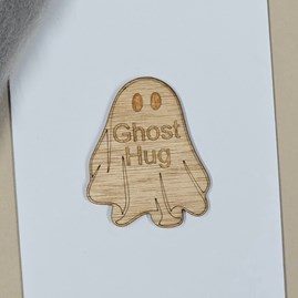 'Ghost Hug' Pocket Token and Card