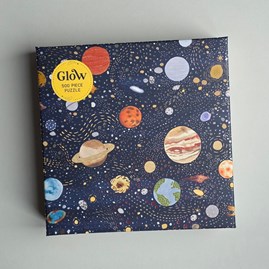 Glow: Planets 500 Piece Jigsaw Puzzle Glow: Planets 500 Piece Jigsaw Puzzle