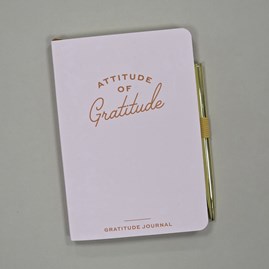 Gratitude Journal with Pen - 'Attitude of Gratitude' Gratitude Journal with Pen - 'Attitude of Gratitude'
