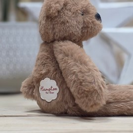 Hampton The Long Leg Dark Brown Teddy Bear Soft Toy