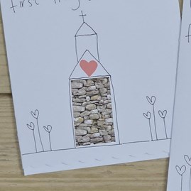 Handmade 'First Holy Communion' Card