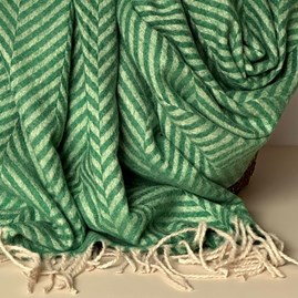 Herringbone Scarf in Green Herringbone Scarf in Green