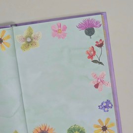 Illustrated Journal - Floral Supernova Illustrated Journal - Floral Supernova