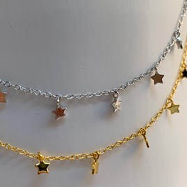 Sterling Silver Little Stars Necklace Sterling Silver Little Stars Necklace