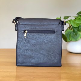 Cross Body Bag With Tassel in Blue Cross Body Bag With Tassel in Blue