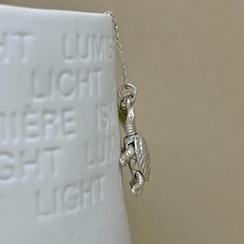 Personalised Turtle Charm Sterling Silver Necklace Personalised Turtle Charm Sterling Silver Necklace