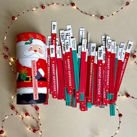 Santa Advent Family Dipsticks Santa Advent Family Dipsticks