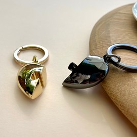 Two Piece Heart Puzzle Keyring Two Piece Heart Puzzle Keyring