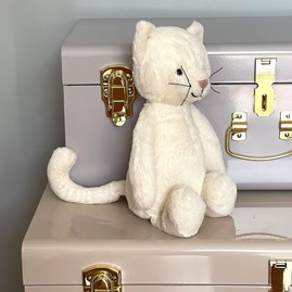 Jellycat Bashful Cream Kitten Original Jellycat Bashful Cream Kitten Original