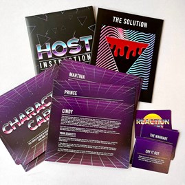 An 80's Murder Mystery Game An 80's Murder Mystery Game