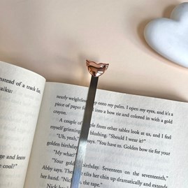 Rose Gold Heart Bookmark Rose Gold Heart Bookmark