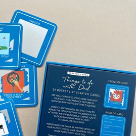 Things To Do With Dad Bucket List Scratch Cards Things To Do With Dad Bucket List Scratch Cards
