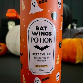 Halloween Bat Wings Potion Metal Water Bottle Halloween Bat Wings Potion Metal Water Bottle