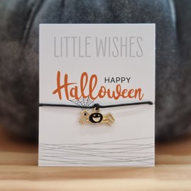 'Happy Halloween' Wish Bracelet 'Happy Halloween' Wish Bracelet