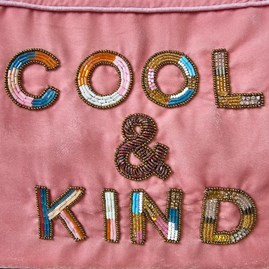 Multicoloured 'Cool & Kind' Wash Bag Multicoloured 'Cool & Kind' Wash Bag