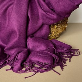 Super Soft Plain Pashmina Style Scarf in Purple Super Soft Plain Pashmina Style Scarf in Purple
