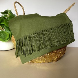 Super Soft Plain Pashmina Style Scarf in Army Green Super Soft Plain Pashmina Style Scarf in Army Green