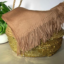 Super Soft Plain Pashmina Style Scarf in Tan Super Soft Plain Pashmina Style Scarf in Tan