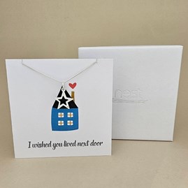 Boxed 'Next Door' Star Necklace Card Boxed 'Next Door' Star Necklace Card