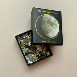 'I Just Mooned You' 100 Piece Shaped Jigsaw Puzzle 'I Just Mooned You' 100 Piece Shaped Jigsaw Puzzle