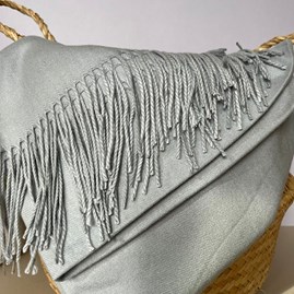 Super Soft Plain Pashmina Style Scarf in Light Grey Super Soft Plain Pashmina Style Scarf in Light Grey