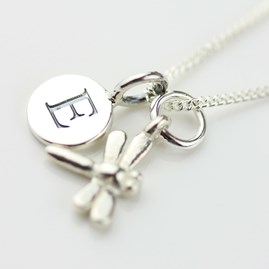 Personalised Miniature Dragonfly Necklace Personalised Miniature Dragonfly Necklace