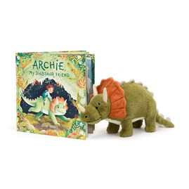 Jellycat Archie, My Dinosaur Friend Book Jellycat Archie, My Dinosaur Friend Book