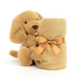 Jellycat Bashful Toffee Puppy Soother Jellycat Bashful Toffee Puppy Soother