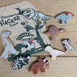 Jurassic Stacking Dinosaurs & Bag Jurassic Stacking Dinosaurs & Bag