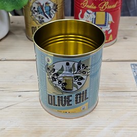 Large Storage Tin - Olive Oil Large Storage Tin - Olive Oil