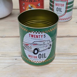 Large Storage Tin - Twenty 5 Motor Oil