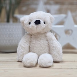 Lola The Long Leg Cream Teddy Bear Soft Toy