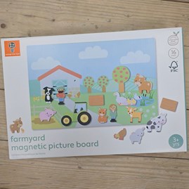 Magnetic Farmyard Picture Board Magnetic Farmyard Picture Board