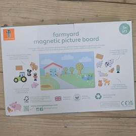 Magnetic Farmyard Picture Board