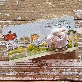 'Mary Had A Little Lamb' Finger Puppet Book 'Mary Had A Little Lamb' Finger Puppet Book