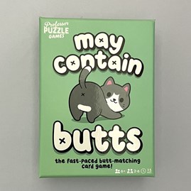 May Contain Butts Matching Card Game May Contain Butts Matching Card Game