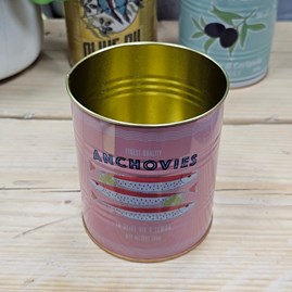 Medium Storage Tin - Anchovies