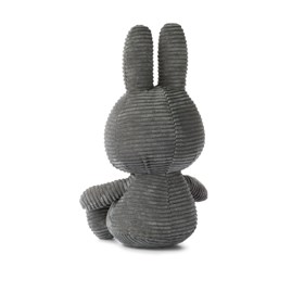 Miffy Corduroy Grey Large - 33cm Miffy Corduroy Grey Large - 33cm