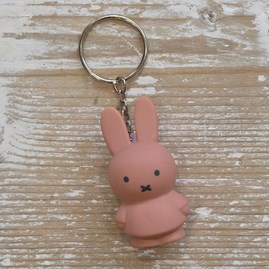 Miffy Keyring - Powder Pink - 6cm Miffy Keyring - Powder Pink - 6cm