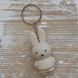 Miffy Keyring - Sand Beige - 6cm