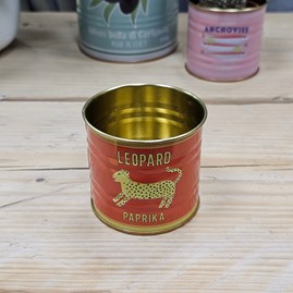 Mini Storage Tin - Leopard Mini Storage Tin - Leopard
