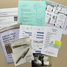 Murder Mystery Case Files - Death By Chef's Knife Murder Mystery Case Files - Death By Chef's Knife